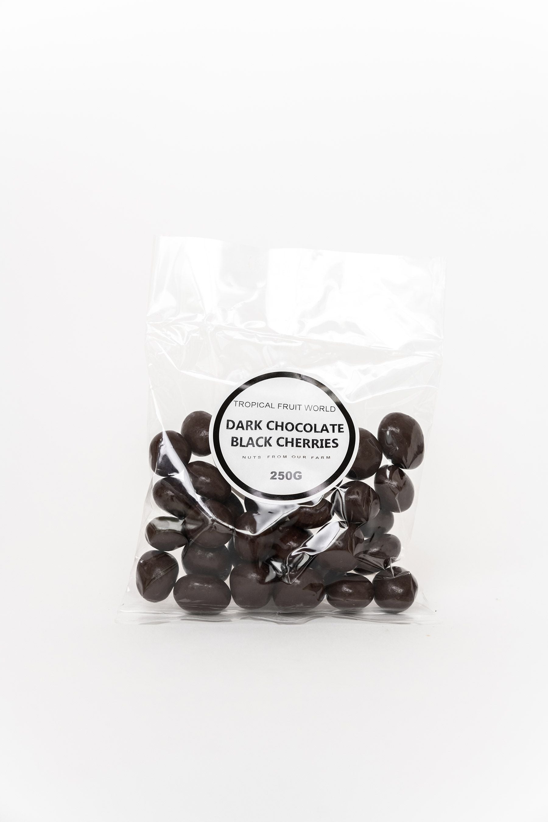 Dark Chocolate Coated Black Cherries