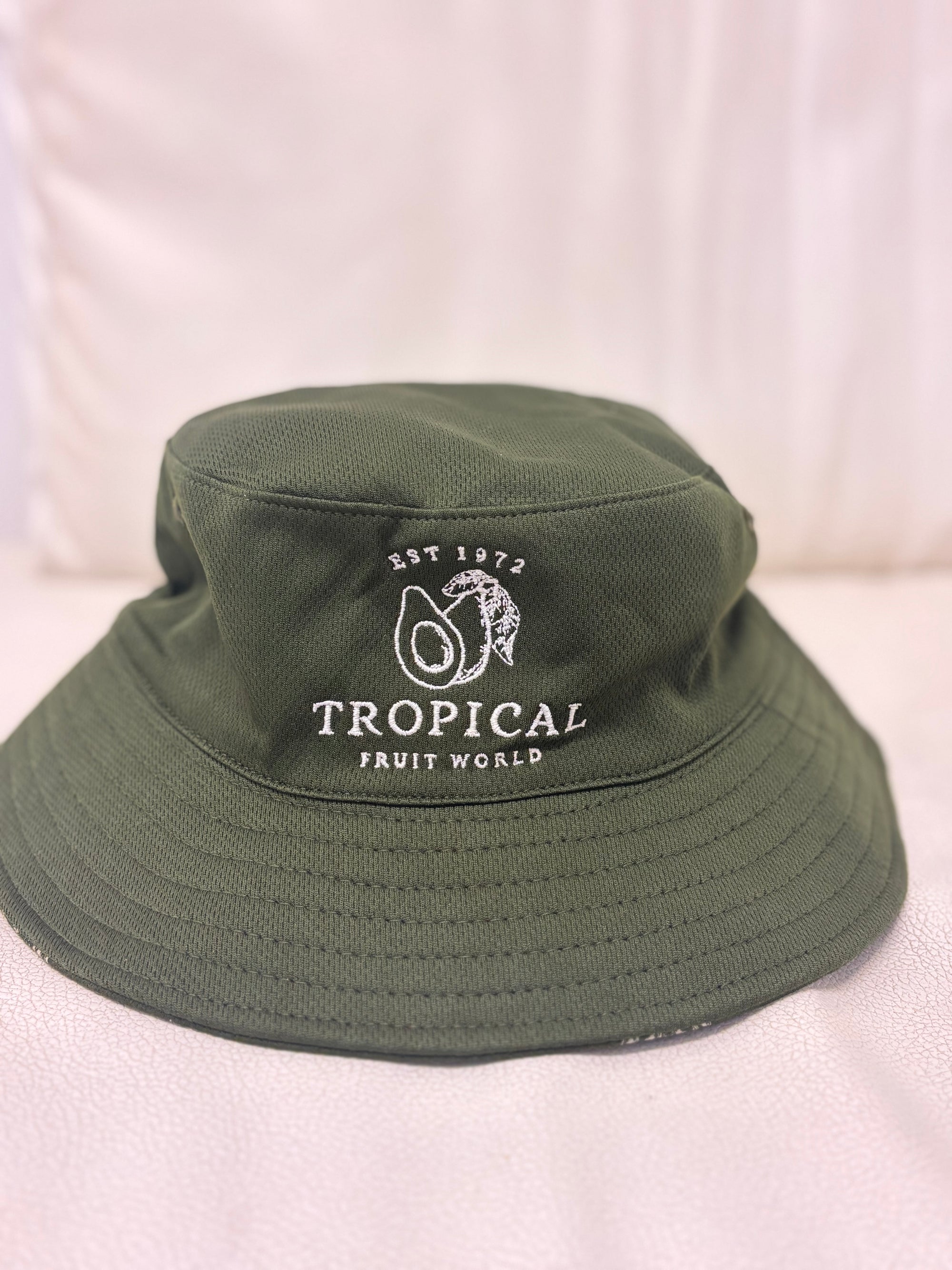 Tropical Fruit World Reversable Bucket Hat