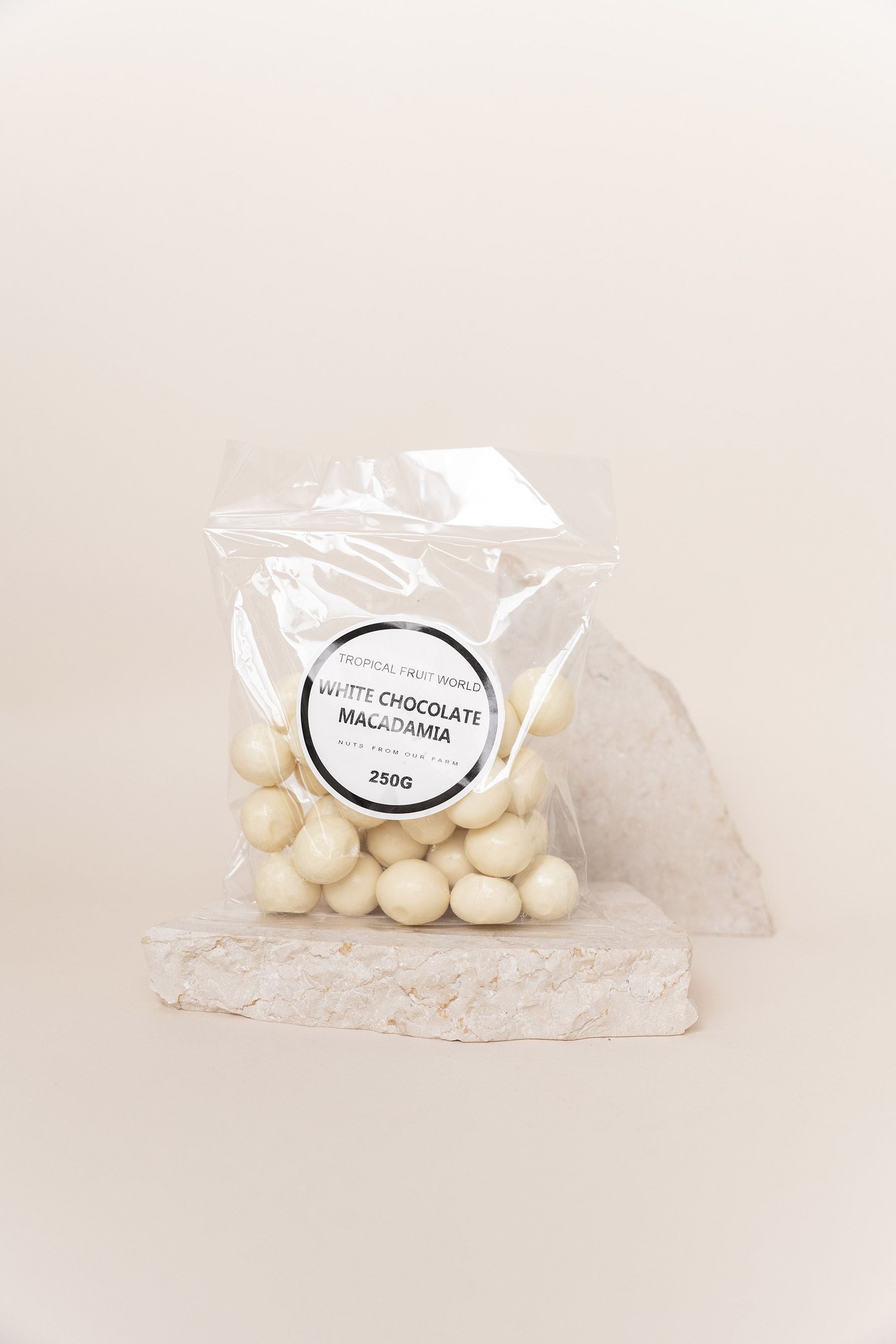 White Chocolate Macadamias