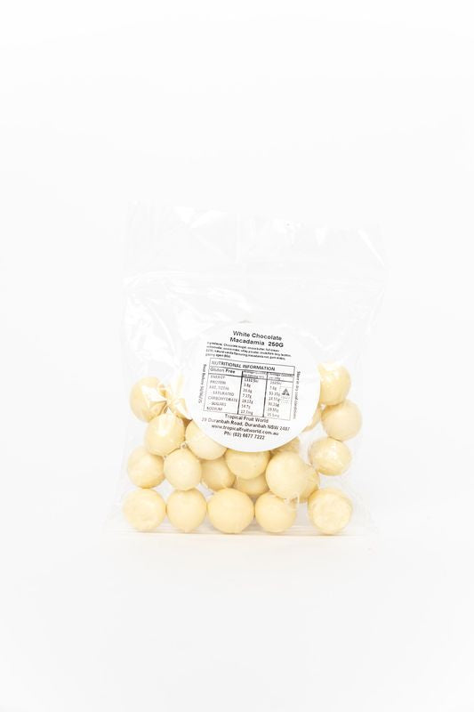 White Chocolate Macadamias