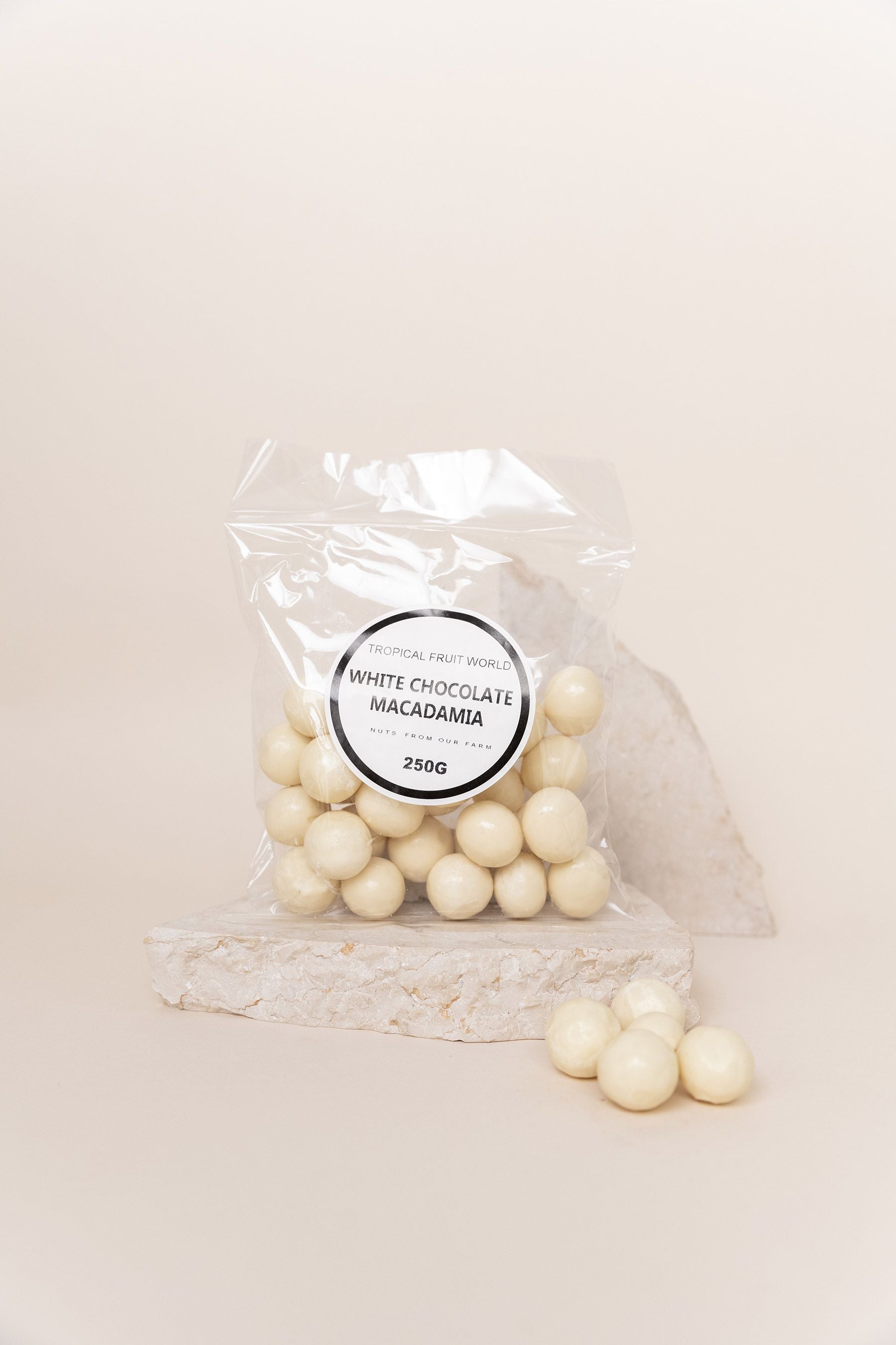 White Chocolate Macadamias