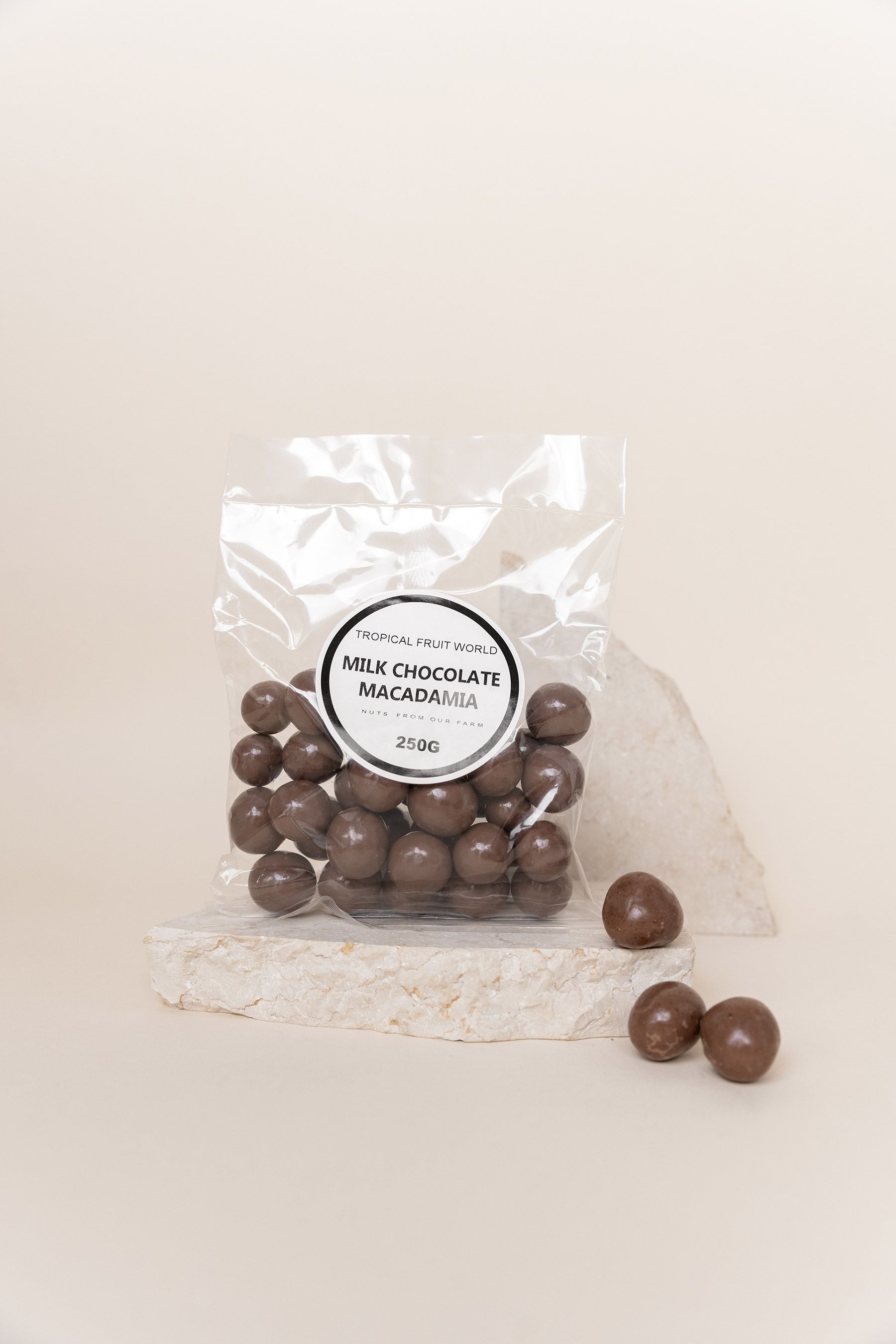 Milk Chocolate Coated Macadamia Nuts